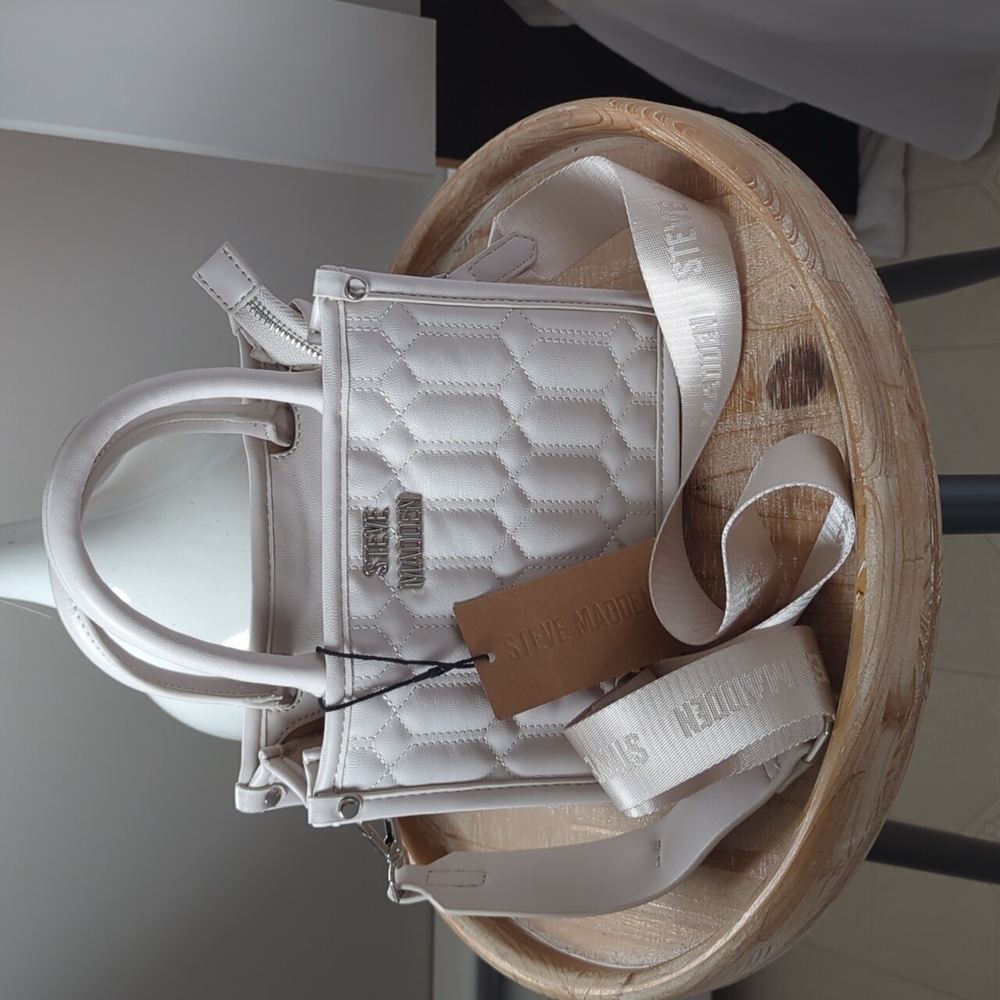 White Steve Madden bag